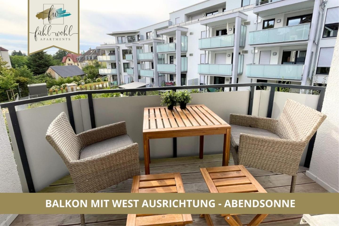 Semper Suite No1 - 2Zi Fewo 1-4 Pers, Balkon, Parkplatz, Hofgartennaehe Bayreuth Exterior foto